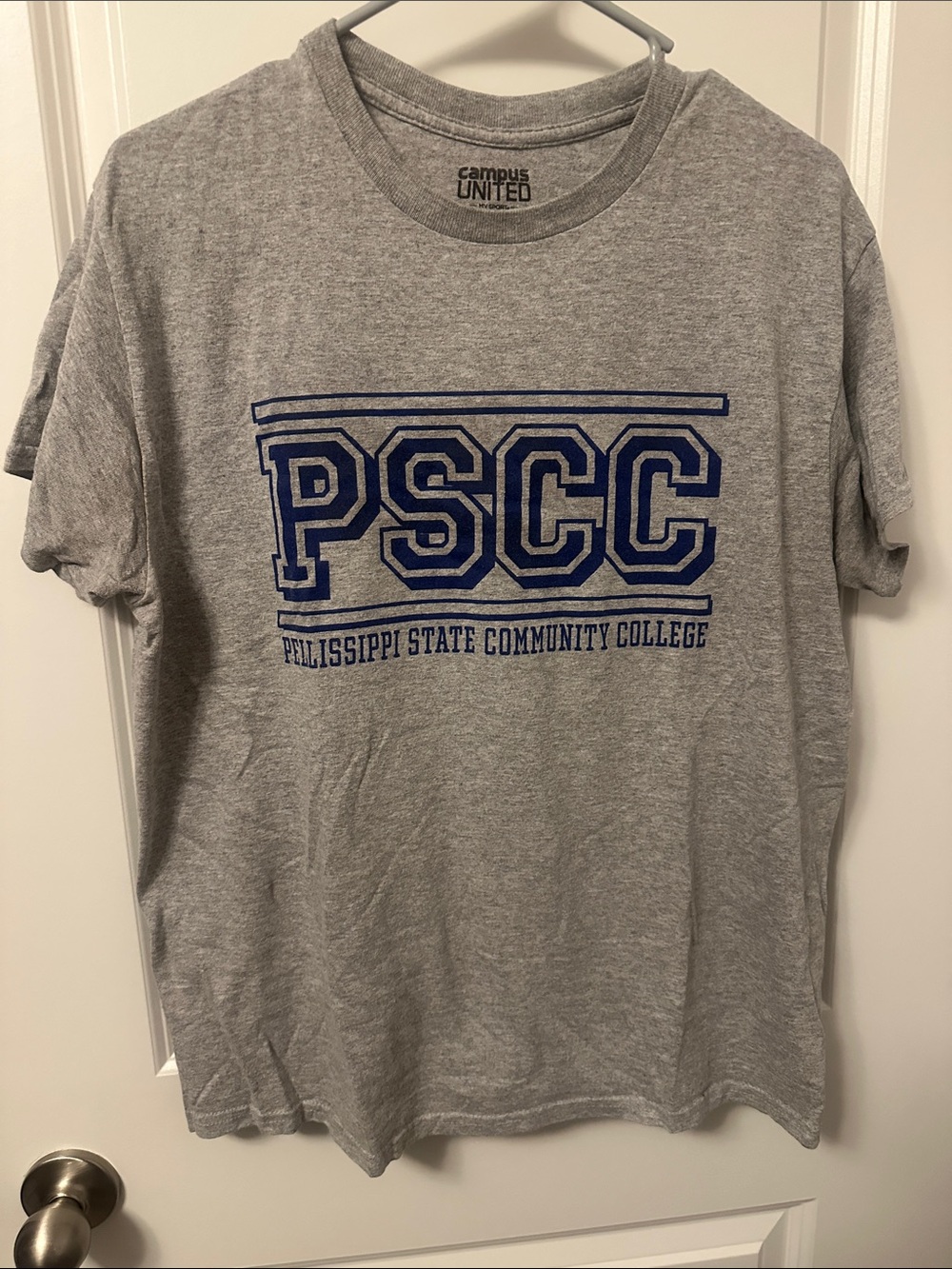 Campus United PSCC Gray Short Sleeve Tee -